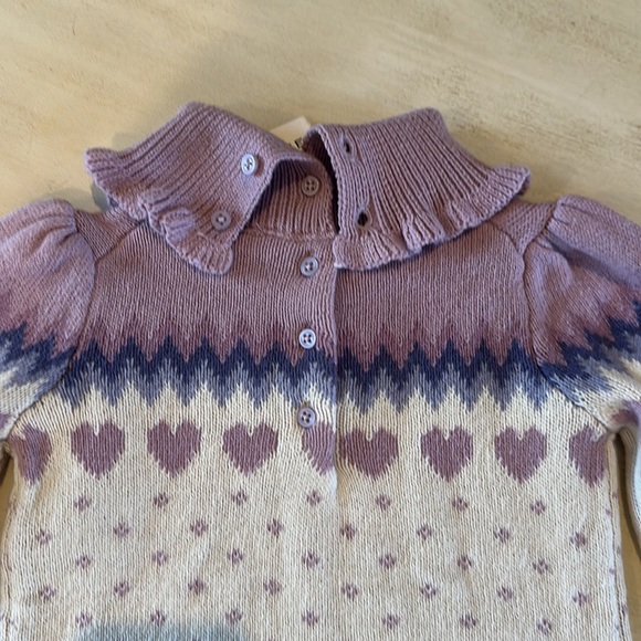 Janie and Jack Long sweater dress - Picture 3 of 4